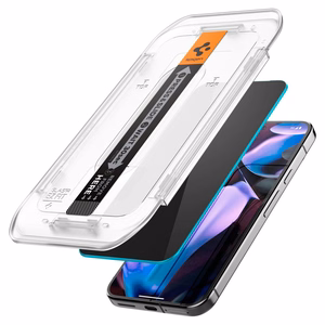Приватное стекло Spigen Glas.TR "Ez Fit" Privacy HD 2-pack для Google Pixel 9 / 9 Pro