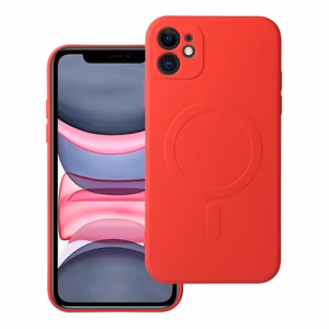 SILICONE MAG ÜMBRIS compatible with MagSafe jaoks IPHONE 11 punane