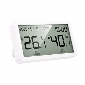 Elektrooniline kell hügrotermomeetriga Hoco HX42 valge