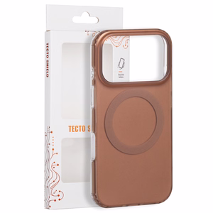 Tecto Shield Mistiq Mag ümbris mudelile iPhone 17 Pro 6,3" / 18 Pro 6,3", pruun