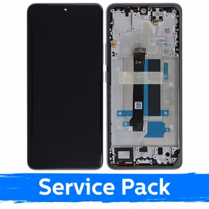 LCD ekraan ühilduv Xiaomi Redmi Note 13 Pro+ 5G raamiga / Aurora Purple / (Service Pack)