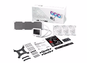 ASUS ROG RYUJIN III 360 ARGB EXTREME WHT protsessori kõik-ühes vedelikjahuti 12 cm valge 1 tk