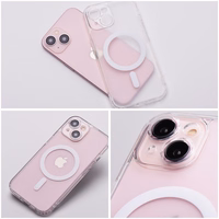 FROST MAG COVER Ümbris with camera protection compatible with MagSafe jaoks IPHONE 12 Pro Max frozen läbipaistev