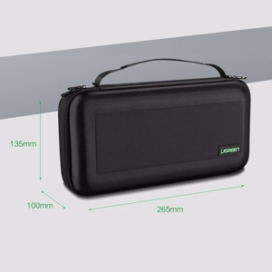 Ugreen ümbris Nintendo Switch ja tarvikutele S 26.5 x 10 x 13.5 cm must (50275 LP145)