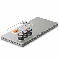 Spigen Optik Pro HD Glas.TR EZ Fit 2-pack Camera Protector jaoks Samsung Galaxy Z Fold 7 - Must