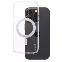 CARE by PanzerGlass Feature Kickstand Ümbris iPhone 16 Pro 6.3" hõbedane/hõbedane MagSafe 1326