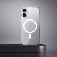 CLEAR Ümbris 2 mm jaoks SAMSUNG S25 Plus compatible koos MagSafe (camera protection) läbipaistev