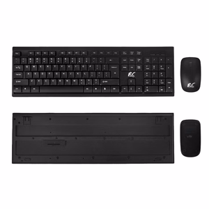 NanoRS juhtmevaba klaviatuur ja hiir ergonoomilise disainiga RS580