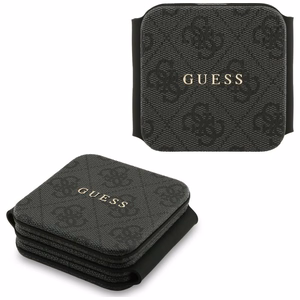 Беспроводное зарядное устройство 3in1 совместимое с MagSafe 15W GUESS GUE005639 черный