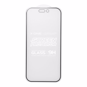 X-ONE Full Cover Extra Strong Matte - для iPhone 13 Pro Max/14 Plus закалённое стекло 9H