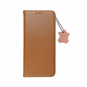 Nahast klappümbris Samsung A27 Smart Pro Book, pruun