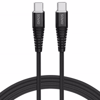 Savio CL-159 USB cable 1 m USB 2.0 USB C - USB C must