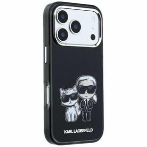 KARL LAGERFELD ümbris mudelile IPHONE 18 Pro /17 Pro ühildub MagSafe'iga (Bodies Sketch) (värv: must)