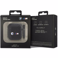 BMW BMA2WMPUCA2 AirPods 1/2 cover must/must Carbon Double Metal Logo