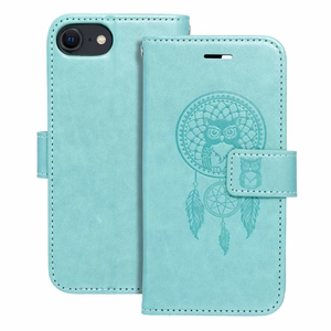 MEZZO Book ümbris jaoks IPHONE 7 / 8 / SE 2020 / SE 2022 dreamcatcher roheline
