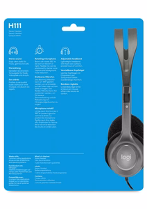 Logitech H111 stereo hallid kõrvaklapid 981-000593