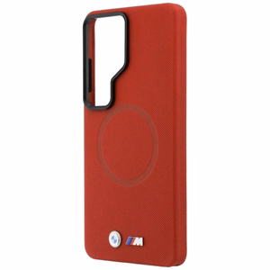 BMW M Metal Logo MagSafe ümbris seadmele Samsung Galaxy S26 Ultra, punane