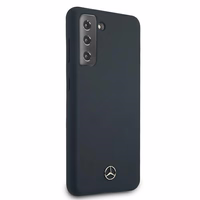 Mercedes Silicone Line ümbris Samsung Galaxy S21 jaoks - sinine