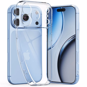Tech-Protect FlexAir läbipaistev ümbris ja Glass Fit+ karastatud klaas, 2 tk, iPhone 18 Pro Max / 17 Pro Max jaoks