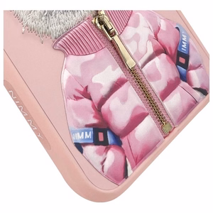 NIMMY ümbris COOL&CUTE 2.0 Cat jaoks IPHONE 15 Pro roosa