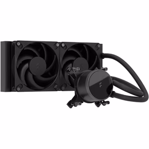 Fractal Design vedelikjahutus Radius 240, must, Intel, AMD