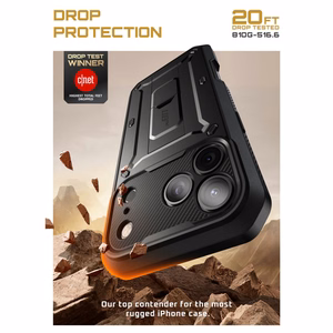Supcase UB Pro Ümbris jaoks iPhone 17 Pro Max - Must