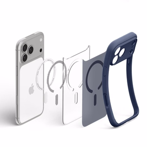Spigen Ultra Hybrid MagSafe ümbris iPhone 18 Pro Max / 17 Pro Max jaoks, tumesinine