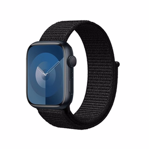 Crong Nylon Reflex Sport rihm Apple Watch 38 / 40 / 41 / 42 mm kellale, must