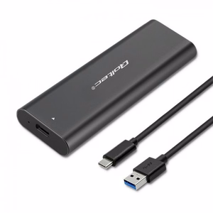 Qoltec 50312 SSD ketta korpus must M.2