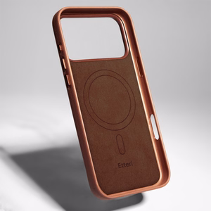 Etteri Elegant Mag Чехол для Samsung Galaxy S25 коричневый