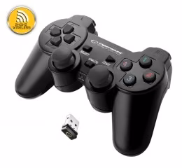 Esperanza EGG108K mängukontroller must USB 2.0 Gamepad analoog / digitaal PC, Playstation 3