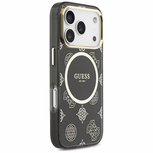 Guess IML Peony Dot MagSafe Ümbris for iPhone 17 Pro - must