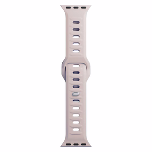 3mk silikoonrihm Apple Watchile, 38/40/41/42 mm, Latte, väike suurus
