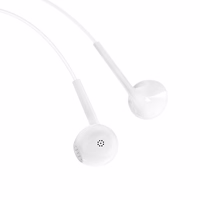 Dudao X10S juhtmega in-ear kõrvaklapid 3.5mm mini jack 1.15m - valge