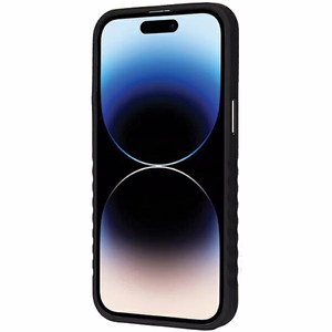 Audi Synthetic Leather ümbris with MagSafe jaoks iPhone 14 Pro - punane