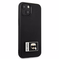 Karl Lagerfeld KLHCP13S3DKPK iPhone 13 mini 5,4 "must / must hardcase Ikonik Patch