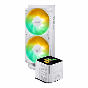 ASUS TUF Gaming LC III 240 ARGB White Edition protsessori kõik-ühes vedelikjahuti 12 cm