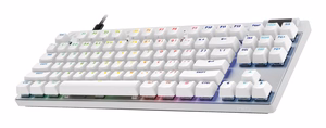 Logitech G PRO X TKL Rapid mänguklaviatuur USB QWERTY US International valge