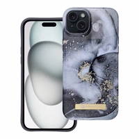 Ümbris jaoks iPhone 15 PLUS Forcell F-Protect Mirage compatible with Magsafe marble mist