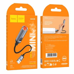 Hoco USB зарядка в прикуриватель (UA30) 0,3 м