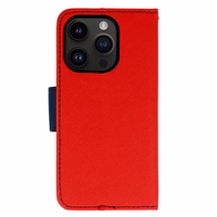 Fancy Ümbris jaoks Iphone 14 punane-tumesinine