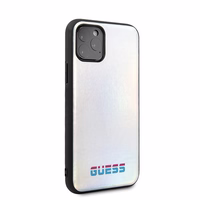 Guess GUHCN58BLD iPhone 11 Pro hõbedane/hõbedane kõva ümbris Iridescent