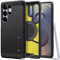 SPIGEN ümbris TOUGH ARMOR compatible with MagSafe jaoks SAMSUNG S25 Ultra must