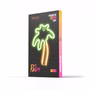Neon LED Light PALM roheline oranž NNE04 Neolia