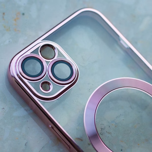 Color Chrome Mag Чехол для Samsung Galaxy A17 4G A17 5G розовое золото