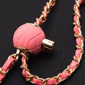 Chain / Rope with Hoidja GLAMOUR fit all models 80mm max width roosa