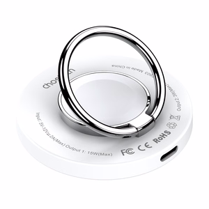 MagSafe Choetech T603-F inductive laadija with hoidja - valge