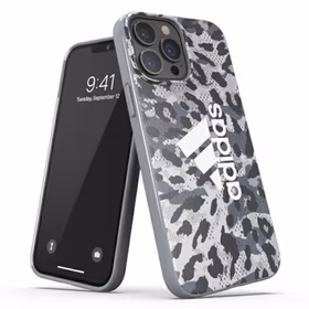 Adidas OR SnapCase Leopard ümbris iPhone 13 Pro Max'ile - hall