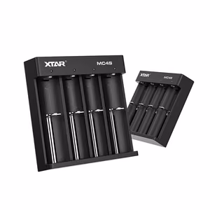 Xtar MC4S silindriliste 18650 liitiumioon- ja NiMH-akude laadija