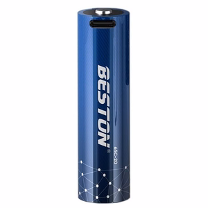 Rechargeable 18650 Aku koos USB-C Port, 3.7V, 2000mAh, Li-Ion